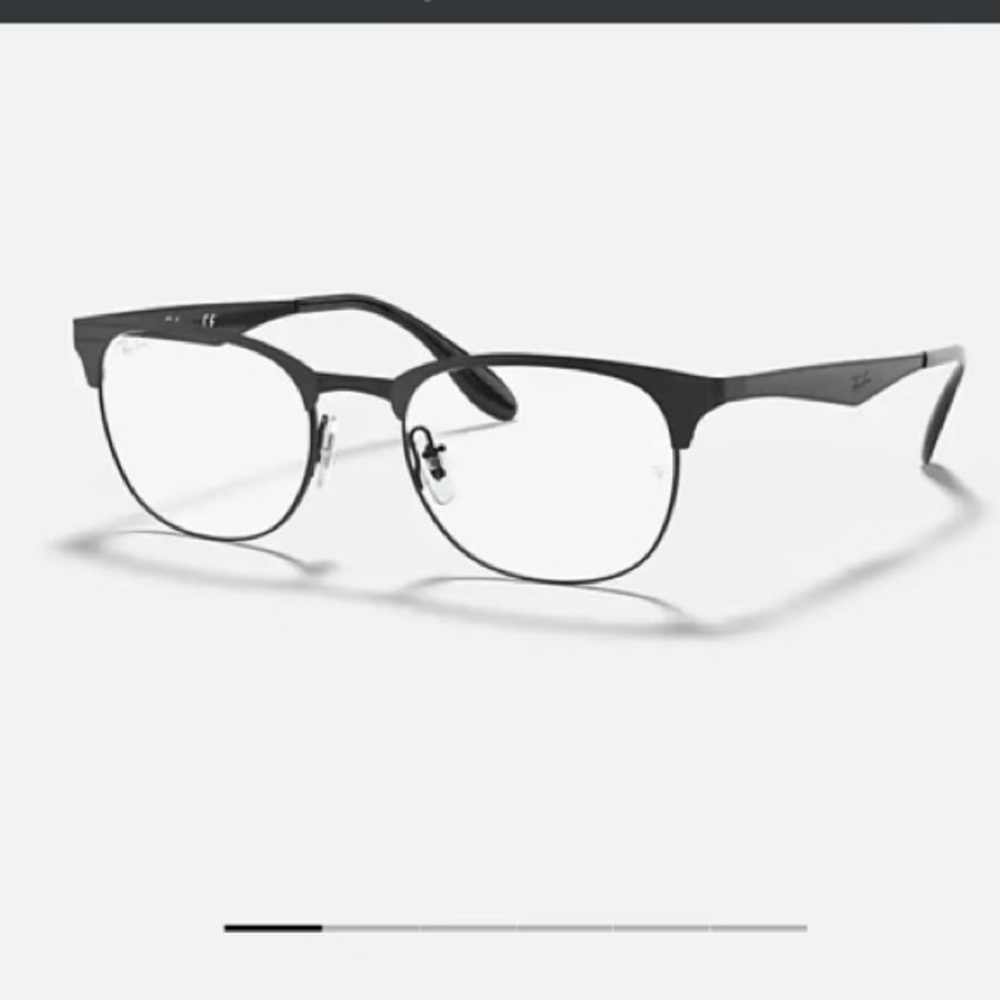 RAYBAN matte black lenses